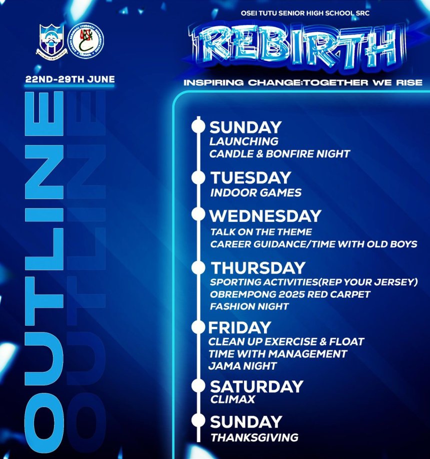 OTSHS SRC Week Celebration 2025: "Rebirth, Inspiring Change"
