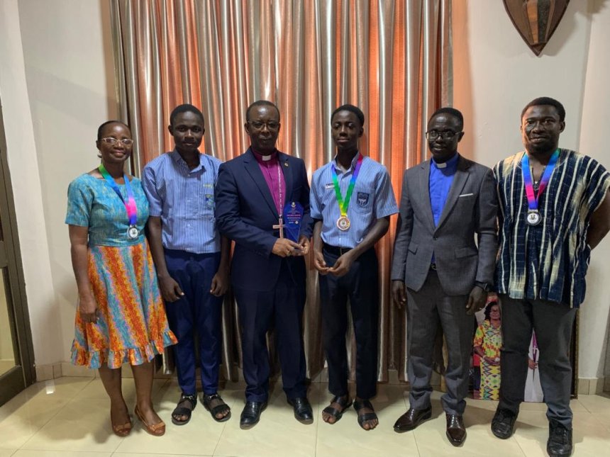 Courtesy Visit to the Bishop of Kumasi North Diocese